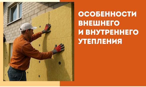 Какие особенности внешнего и внутреннего утепления в Заволжье