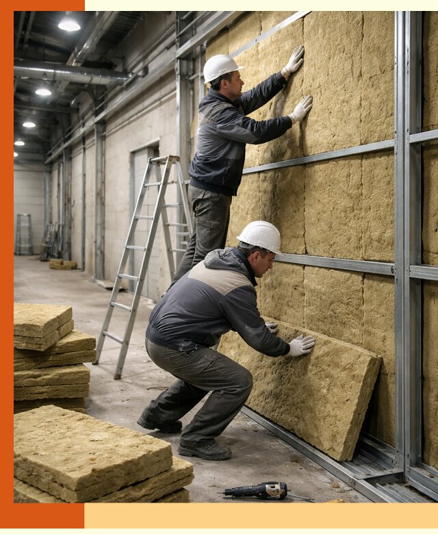 Утепление цеха под ключ в Заволжье с гарантией качества